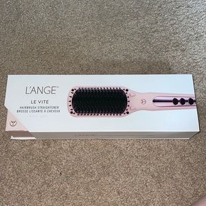 L’ange hairbrush straightener
